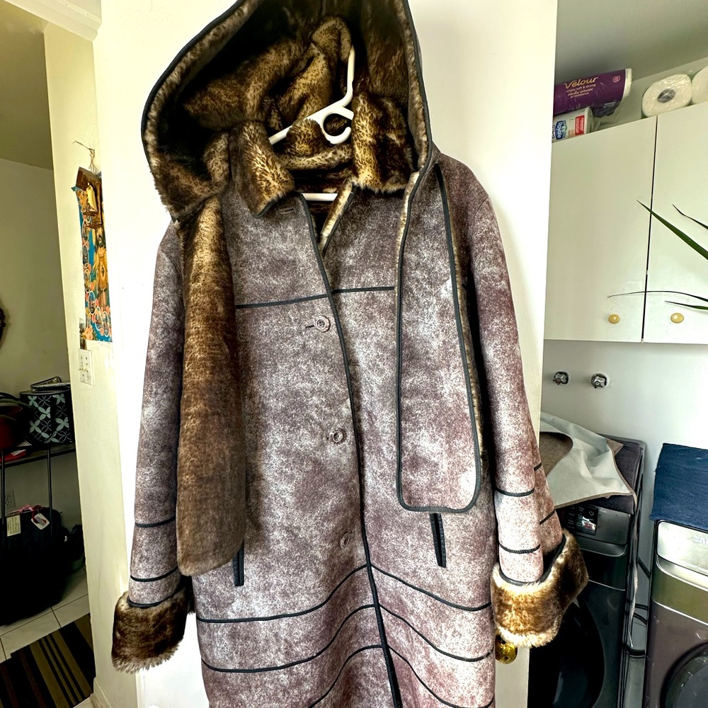 💥GORGEOUS BEAUTIFUL XL CIIEJIAHO B POCCHH 100% POLYESTER LINING WINTER JACKET